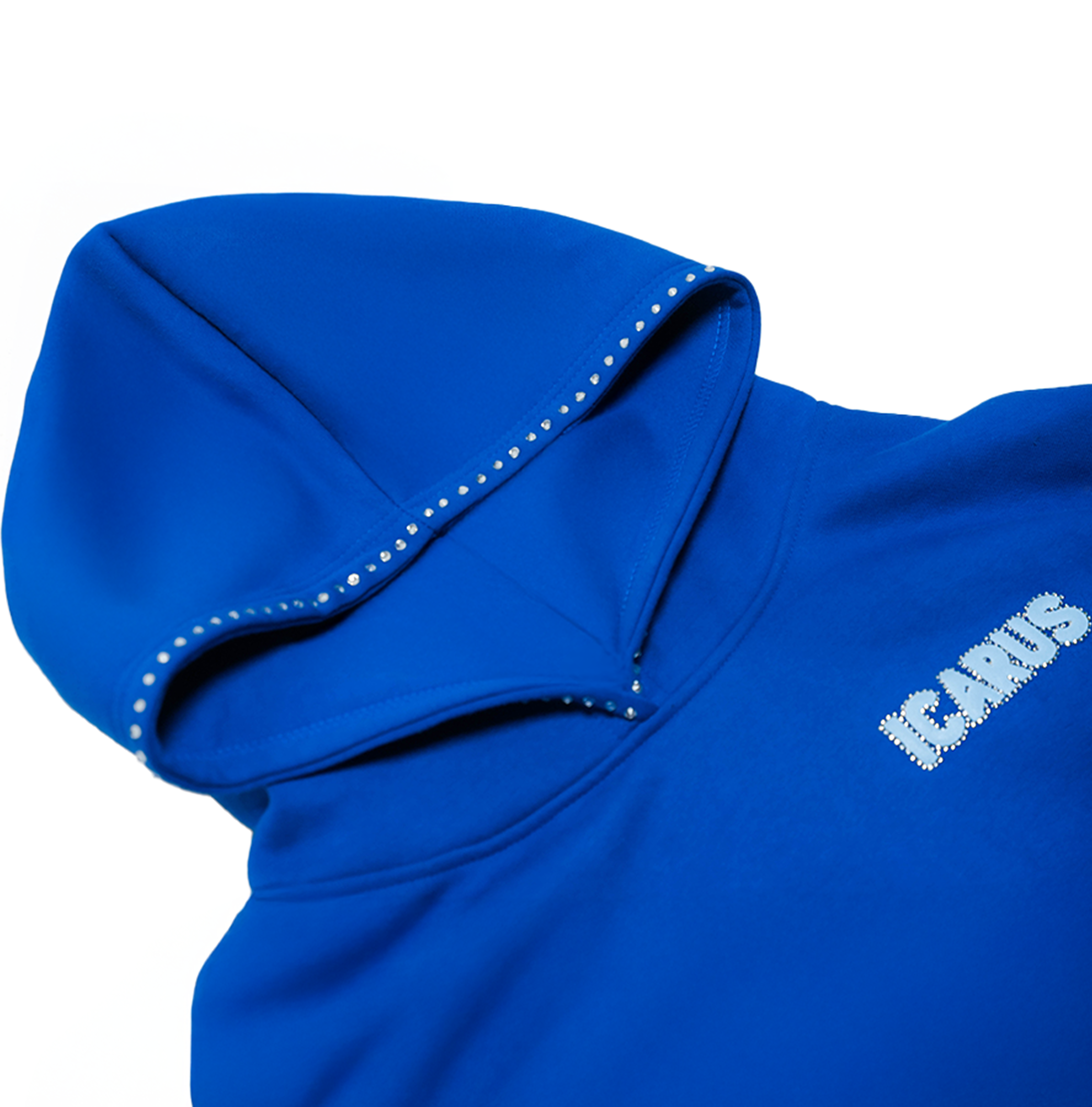 Altura Blue Puff Rhinestone Sweatshirt – ICARUS
