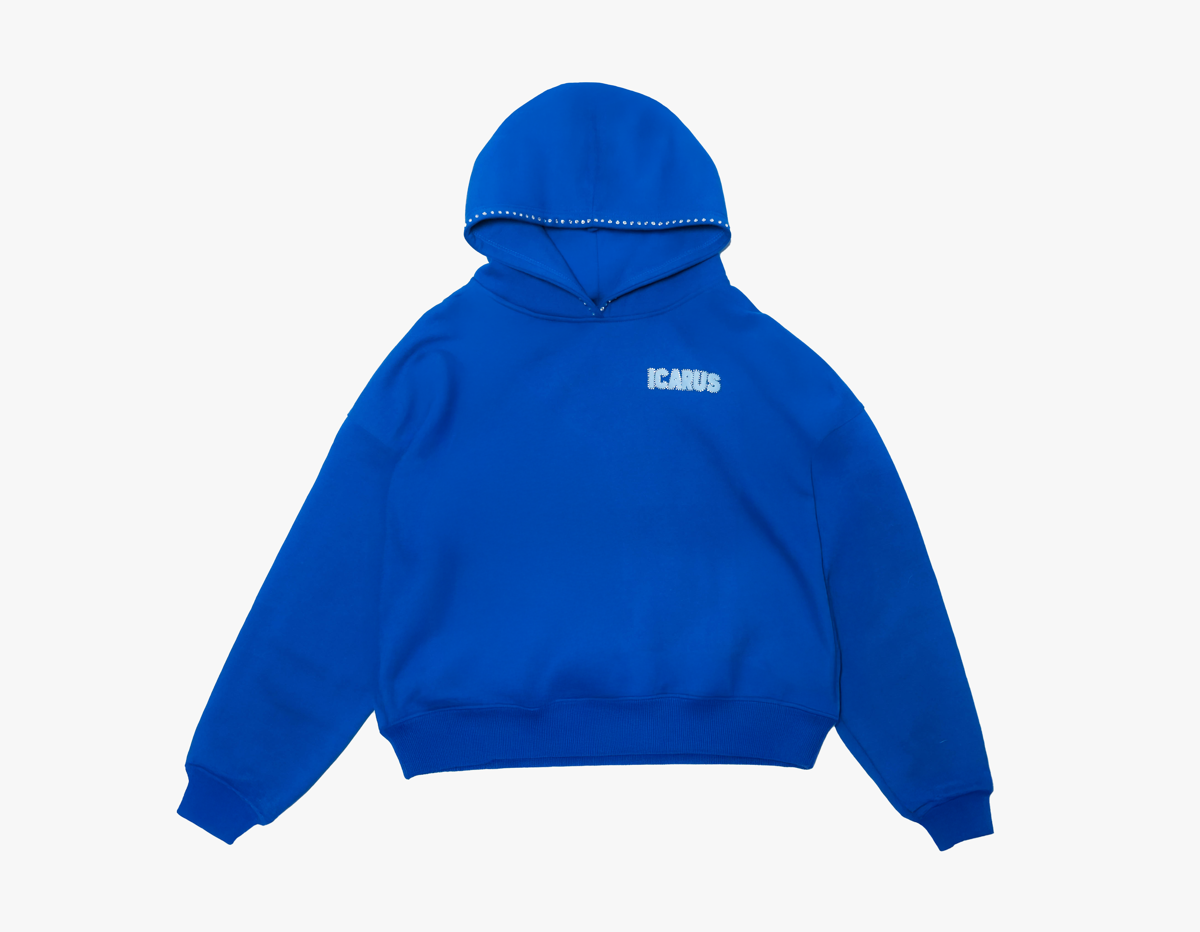 Altura Blue Puff Rhinestone Sweatshirt