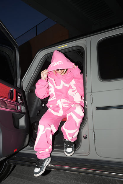 Pink Rhinestone Sweatshirt