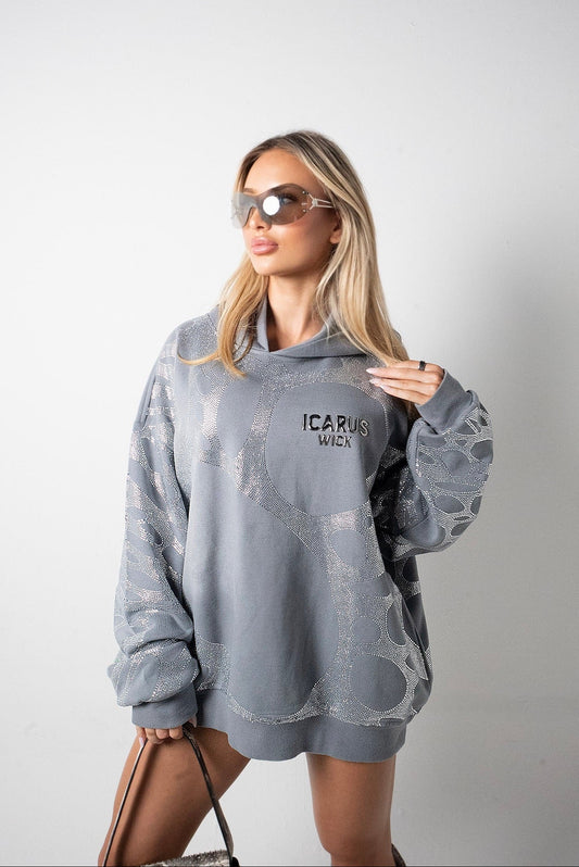 ASCENT RHINESTONE HOODIE